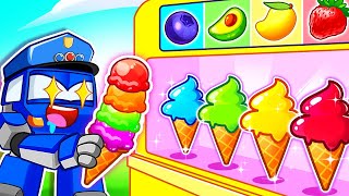 🍦 혼자 먹으려다 후회했어요 😞 친구와 나누면 행복이 200%! | RoboSquad 유아 애니메이션