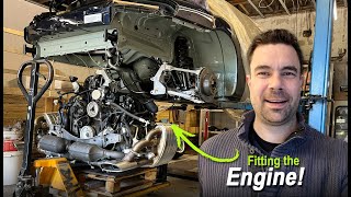 Porsche 911 (996) Restoration - Installing the Engine - Part 69