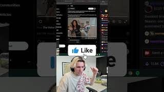 xQc gets angry reacting to the Super Bowl during his Twitch live stream! #shorts #xqc #reaction