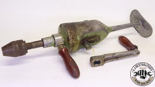 Restoring a Metallis Breast Drill from Czechoslovakia