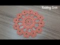 Very Beautiful Easy Crochet Knitting Flowers Motif Model ( Knitting Love )💗 çok güzel tığ işi örgü