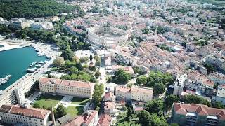 Pula Castle Kaštel to Pula Arena