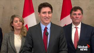 Justin Trudeau's AWESOME speech to America \u0026 Canada  - Canada stands up for itself after tariffs