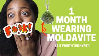 ⚠️ MOLDAVITE UPDATE ⚠️ | HOW MY LIFE CHANGED AFTER WEARING MOLDAVITE FOR 1 MONTH? 🤯😳