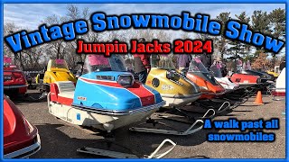 VINTAGE SNOWMOBILE SHOW - Jumpin Jacks 2024 - North Branch Sno Drifters