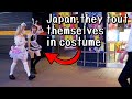 Japan Walk Kabukicho at late night, red light district, adult alley in Shinjuku, Tokyo｜歌舞伎町 cosplay