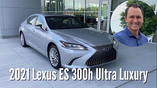 Overview: 2021 Lexus ES 300h Ultra Luxury