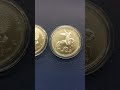 Silver investment coins of Russia in English #shorts