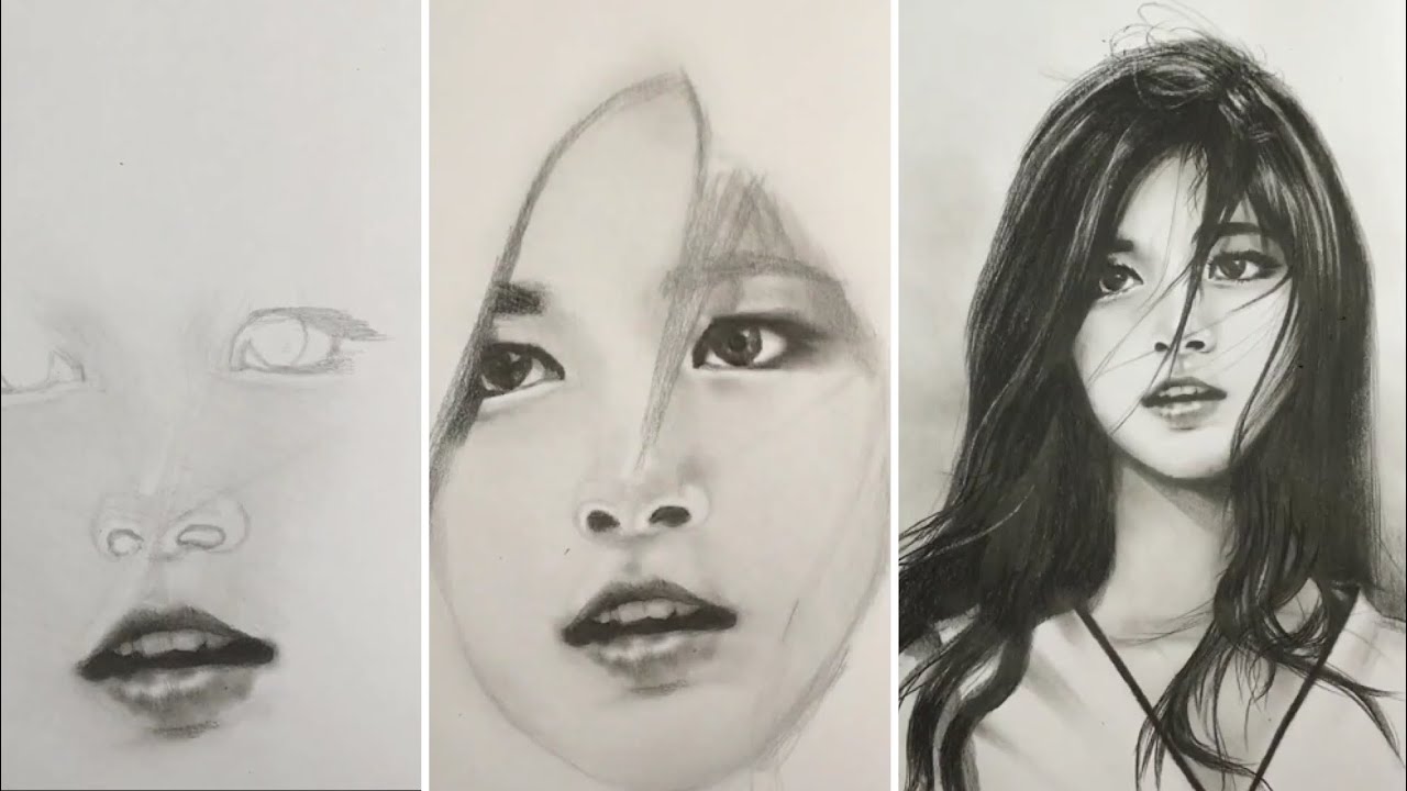 How To Drawing Tzuyu Twice - YouTube