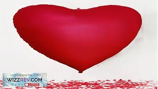 60Inch Heart-Shaped Foil Balloon for Brithday Propose Parties Decoration Oversize Balloon Review