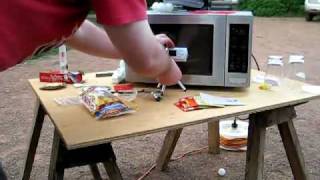 Microwave Experiments - Xmas Lights