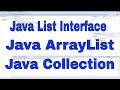 Java List Interface Java ArrayList Collection Interface
