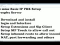 20 mins learn to Setup a IP PBX system on FreePBX server 13