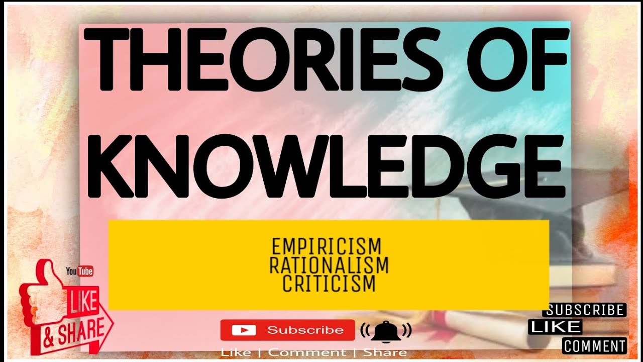 THEORIES OF KNOWLEDGE || B.ed Sem 2|| KNOWLEDGE And CURRICULUM || PAPER ...