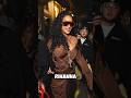 Rihanna dazzled in a brown silk dress during the New York City fashion week #rihanna #shorts