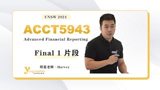 UNSW ACCT5943 Financial Reporting Final 1 片段 Harvey