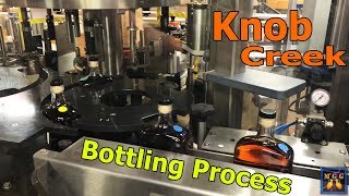 Jim Beam Distillery Tour - Bottling Knob Creek Whiskey