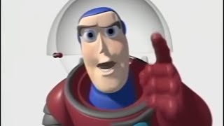 Billy’s Crystal’s Buzz Lightyear Test Animation Screen for Toy Story (1992)