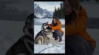 The Wolf’s Rescue: A Woman’s Brave Act to Free a Trapped Predator #wolf #rescue #dog