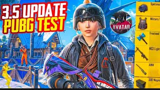 PUB TEST 3.5 UPDATE #pubg#mobile#pubgmobile #avataryt #livestream #bgmjlagfixkaisekare