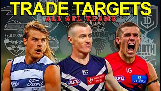 EVERY AFL TEAM TRADE TARGETS in 2024