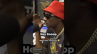 #SnoopDogg does his "White Voice" #shorts