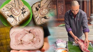 CÁCH LÀM GIÒ MỠ, GIÒ HOA CHUẨN VỊ THÁI BÌNH ĐƠN GIẢN
