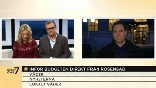 Direkt: Anders Pihlblad inför regeringens budget - Nyhetsmorgon (TV4)