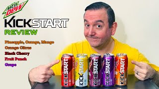 Mountain Dew Kickstart Energy Drink Review