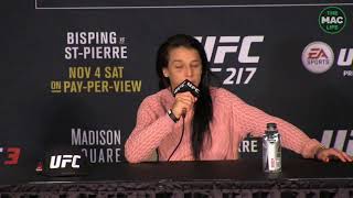 UFC 217: Joanna Jedrzejczyk post-fight press conference