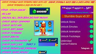 Update!!! Stumble Guys V 5 Full Fitur Otw 1K Subscriber Mod Menu Terbaru 2022 Data \u0026 Obb Work 100%