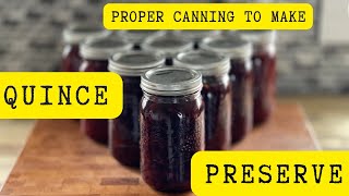 Quince Preserve || How To Make Quince Preserves || Terry Port Cooking Show