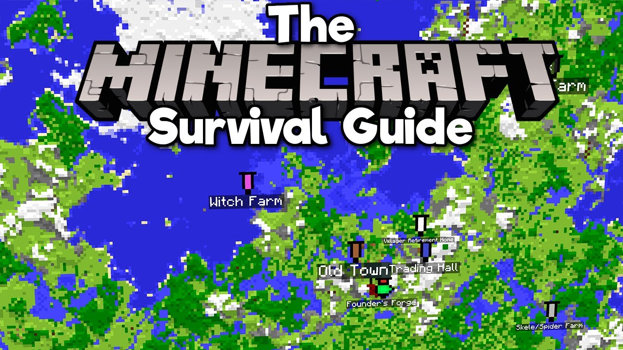 Mapping My Entire Minecraft World! The Minecraft Survival Guide ...