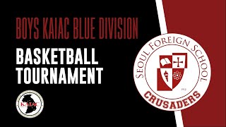 KAIAC Boys Blue Basketball Tournament Day 2 (Feb 19, 2022)