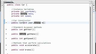 Java Tutorial - 8 - Constructors