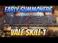 EARLY SUMMONER !! MYSTIC BUREAU AND SUMMONER SYNERGY COMBO | VALE SKILL 1 !! MAGIC CHESS