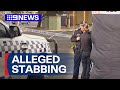 Man fighting for life after alleged stabbing in Melbourne | 9 News Australia