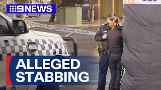 Man fighting for life after alleged stabbing in Melbourne | 9 News Australia