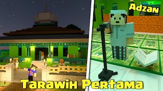 Shalat Tarawih Pertama Bulan Ramadhan dengan Addon di MCPE