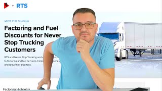 What are the benefits of factoring invoices in trucking?