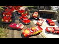 GTA 5 - Stealing Mcqueen Cars with Franklin (GTA V Real Life Cars #2)