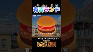 有吉ランド「名物バーガー」