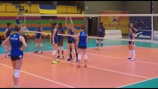 #EuroVolleyU18W - Le Azzurrine si preparano all'avventura