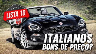 10 CARROS DE CAIR O QUEIXO DE MARCA ITALIANA (Incríveis e difíceis de achar)