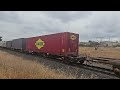 7xm4 pn steelie intermodal nr84 nr109 spencer jnc to melbourne 1155 24 11 24 stawell vic