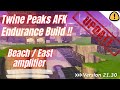 Fortnite STW Twine Peaks endurance build AFK - Beach Amp East , V21.30 Update + Gameplay