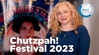 Chutzpah! Festival 2023 - Promotion with Jessica Gutteridge