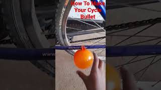 How To Make Your Bycycle Sound Like Bullet | TRZ vlogs