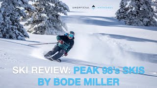 Review of the Peak 98 Skis By Bode Miller