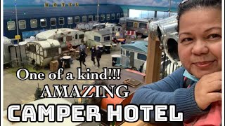 One of a kind Hotel | Indoor Camping n Bonn Germany 🇩🇪  #unique #amazing #fun #viral #virtualtour